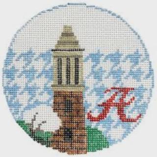 U of Alabama Round by Kathy Schenkel (thumbnail)