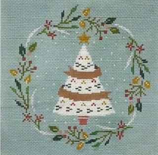 White Tree with Wreath by Alice Peterson (thumbnail)