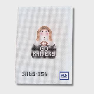 Raiders Angel Needlepoint Canvas by KCN Designers (thumbnail)