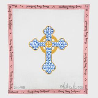 Budded Celtic Cross by Kate Dickerson Needlepoint Collections (thumbnail)