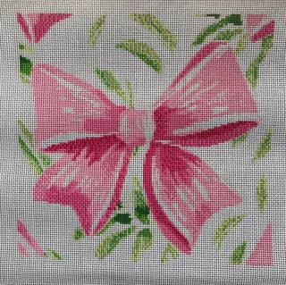 Bow Canvas by Blue Waters Needlepoint (thumbnail)
