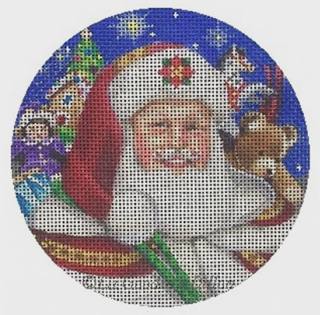 Up on the roof top ornament by Liz Goodrick-Dillon (Tapestry Tent, via Susan Roberts) (thumbnail)