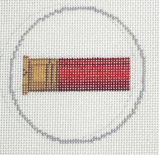 red shotgun shell insert by The Carolina Needlepoint Co. (thumbnail)
