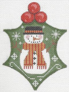 Holly Snowman by Danji Designs (thumbnail)
