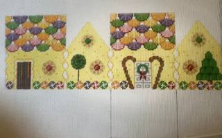 Lemon Chiffon and Fruit Slices 3D house by Liz Goodrick-Dillon (Tapestry Tent, via Susan Roberts) (thumbnail)