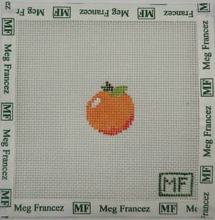 Orange Mini Canvas by Meg Francez (thumbnail)