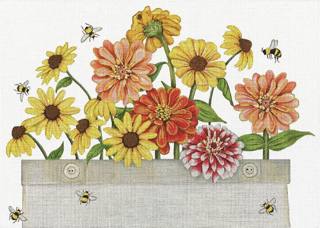Flowers and Bees by Melissa Shirley Designs (thumbnail)