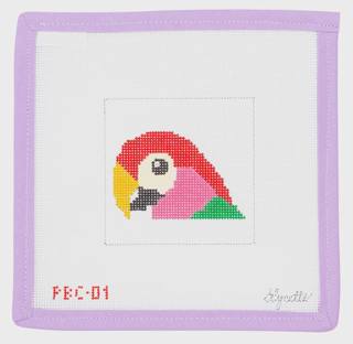 Parrot Coaster by Julia’s Needleworks (thumbnail)