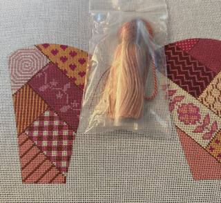 Whimsy and Grace Wg11306 Apricot Delight Scissor Case (includes tassel) by Whimsy and Grace (thumbnail)