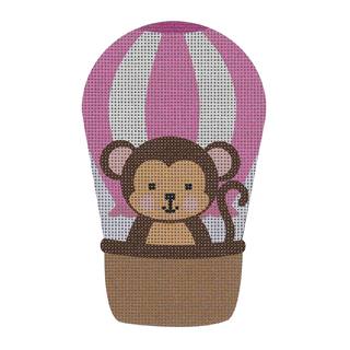 Pink Balloon Critter, Monkey by Pepperberry Designs (thumbnail)