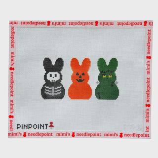 Easterween Bunnies by Pinpoint Needlepoint (thumbnail)
