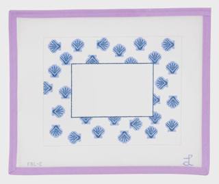 Blue Shell Frame - 4" x 6" by Lycette Designs (thumbnail)