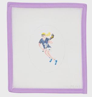 Lacrosse Player by Pip & Roo Needleworks (thumbnail)