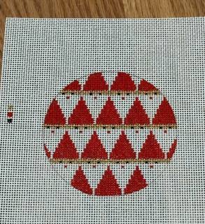 TEW Santa Geometric Round 4" 13 mesh by TEW - Tanya Mertel (thumbnail)