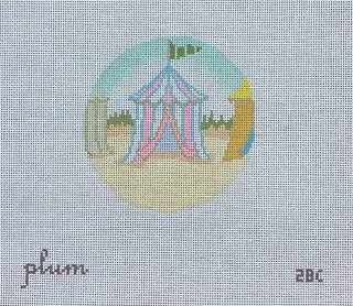 Seaside Series - Beach Cabanas by The Plum Stitchery (thumbnail)
