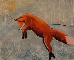 Pouncing Fox by Cooper Oaks Designs (thumbnail)