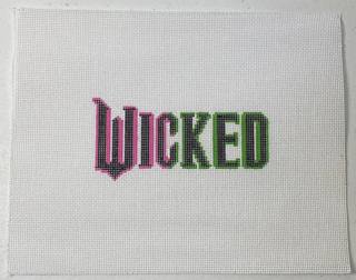 Wicked logo by Nightowls Needlepoint (thumbnail)