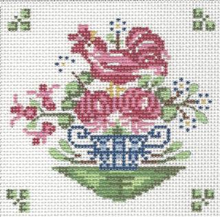 Coaster - Faience #3 by The Plum Stitchery (thumbnail)