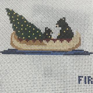Home for the Holidays (Bear Canoe) by Fire and Iris Designs (thumbnail)