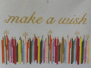 Make a Wish Pouch by La Fete Needlepoint (thumbnail)