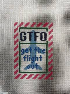 Get the Flight Out Pink Border by Rachel Barri Designs (thumbnail)