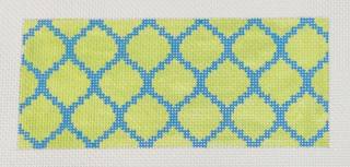 lime & blue insert by Kate Dickerson Needlepoint Collections (thumbnail)