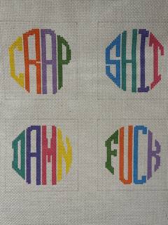 Coasters - XXXX by Wipstitch Needleworks (thumbnail)