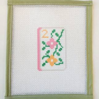 Flower Mahj Tile by Alice Peterson (thumbnail)
