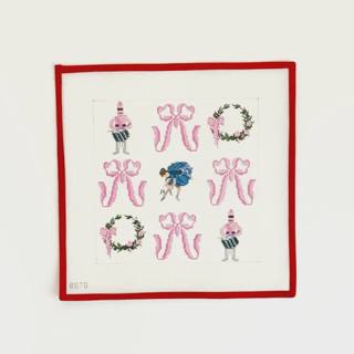 Nutcracker & Bow Collage by Alice Peterson (thumbnail)