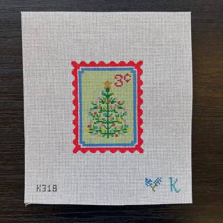 Holiday Stamps Canvas - Tree by NDLPT Designs (thumbnail)