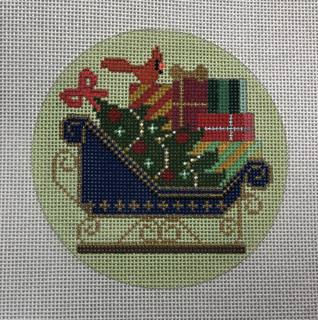 sleigh ornament 6192 by Burnett and Bradley (thumbnail)