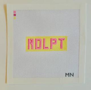 NDLPT Block Letters Mini Canvas by Magnolia Needlepoint (thumbnail)
