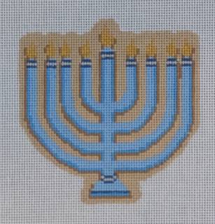 Menorah Cookie by Laura Love Designs (thumbnail)
