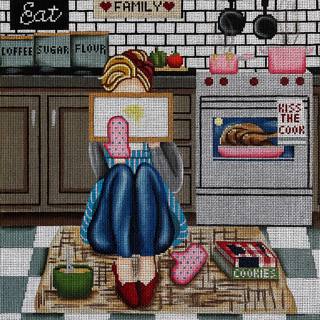 Stitching Girl - Kitchen by Alice Peterson (thumbnail)