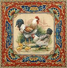 Susan Roberts Rooster, Hen and Chicks by Susan Roberts Needlepoint (thumbnail)