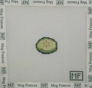 Cucumber Mini Canvas by Meg Francez (thumbnail)