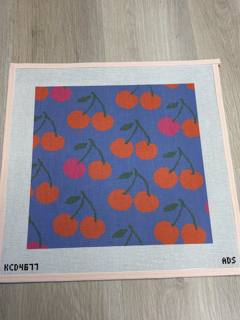 Cherries 12” Square by KCN Designers (thumbnail)