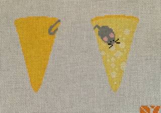 Mouse w/ Cheese Scissor Case by Oz Needle and Thread (thumbnail)