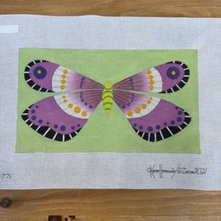 Lavender Butterfly 18 ZE771 by Zecca (thumbnail)