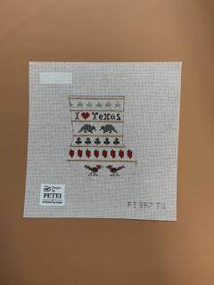 I Love Texas Mini Stocking by Painted Pony Designs (thumbnail)
