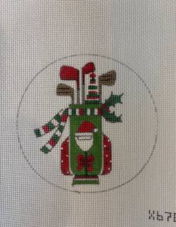 Santa Golf Clubs by Alice Peterson (thumbnail)