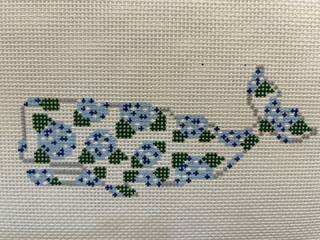 Hydrangea Whale by Poppy's Designs (thumbnail)