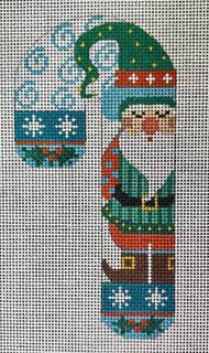 Green Hat Gnome Candy Cane by Danji Designs (thumbnail)