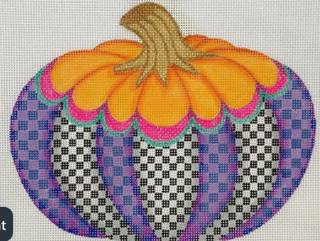 Funky Punkin #3 258 by Kate Dickerson Needlepoint Collections (thumbnail)