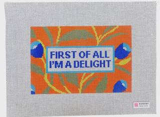 First of all I'm a Delight Canvas by August Design Works (thumbnail)
