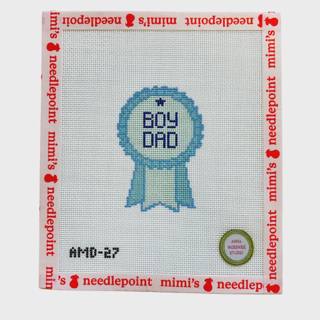 Boy Dad Ribbon by Atlantic Blue Canvas (thumbnail)