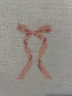 Pink Bow Canvas by Goodpoint Needlepoint (thumbnail)