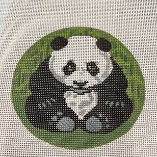 M-Panda Ornament by Susan Battle Needlepoint (thumbnail)
