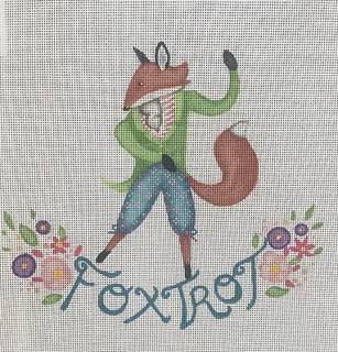 M-ADSP221 - Fox Trot by Liz Goodrick-Dillon (Tapestry Tent, via Susan Roberts) (thumbnail)