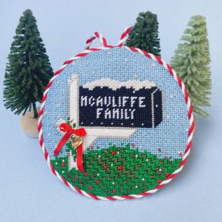 Christmas Mailbox by Stitch Style Needlepoint (thumbnail)